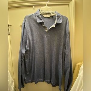 Men’s long sleeve polo